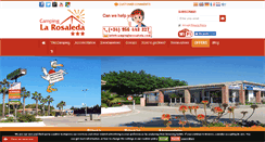 Desktop Screenshot of campinglarosaleda.com